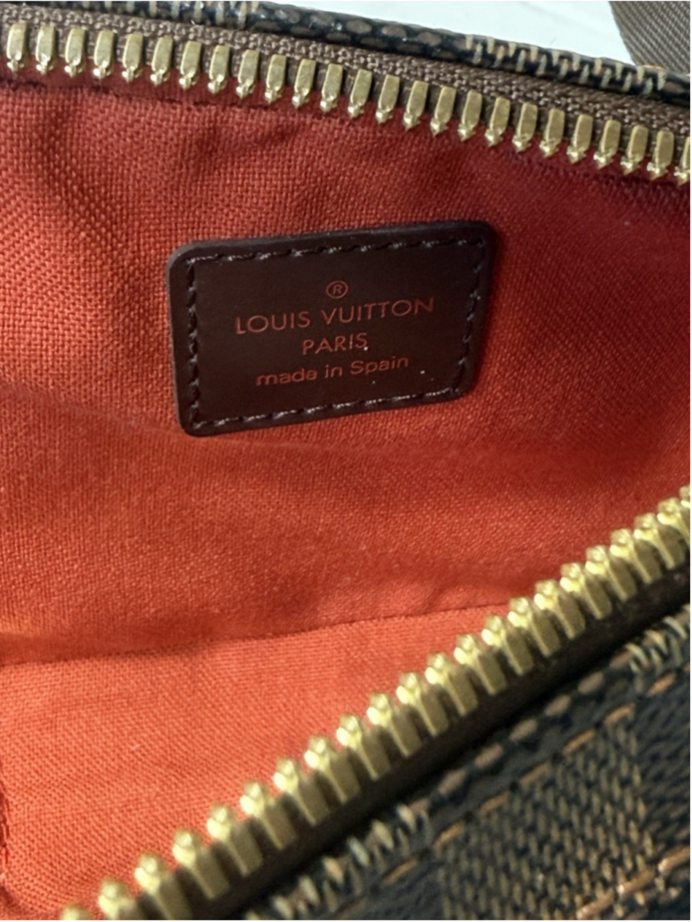 Louis Vuitton LV Shoulder Bag Geronimos Ebene Brown Damier - Picture 2 of 16